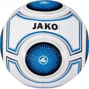 JAKO 13736 Мяч JAKO Galaxy Light (white/JAKO blue/black-290g) фото